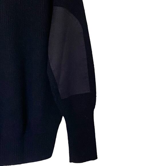 A.L.C.  Memphis Ribbed Wool Blend Sweater in Black, Size Small - Picture 11 of 14